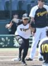 　１軍に合流し、練習する原口