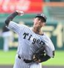 　シート打撃に登板する早川（撮影・西田忠信）
