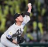 ７回を無失点に抑える桐敷（撮影・田中太一）