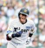 　７回、勝ち越し打を放ち声を上げる木浪（撮影・西田忠信）