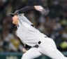 　７回、力投する及川（撮影・山口登）