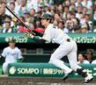 　７回、２点打を放つ代打中野（撮影・山口登）