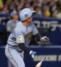 　１回、ソロを放つ森下（撮影・西田忠信）