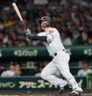 ６回、ソロを放つ森下（撮影・田中太一）