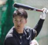 打撃練習をする元山（撮影・西田忠信）