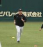 ２軍に合流した桐敷（撮影・中田匡峻）