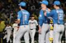 　日本ハムに連敗し、悔しがる藤川監督（撮影・田中太一）