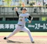 　６回を２失点に抑えた今朝丸（撮影・滋野航太）