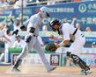 　９回、代打木浪が空振り三振に倒れ試合終了となる（撮影・山口登）