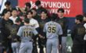 １軍に合流した石黒（撮影・飯室逸平）