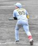 　６回、２ランを放つ嶋村