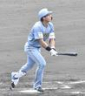 　４回、逆転２ランを放つ立石（撮影・河西俊輔）