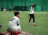 練習を見守る藤川監督（撮影・山口登）