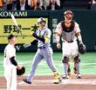 　昨年５月の巨人３連戦で３連発を放った森下。初戦では戸郷から同点ソロを放った＝２０２５年５月５日