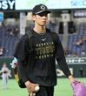 練習を終え引き揚げる今朝丸（撮影・田中太一）