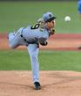 先発した下村（撮影・堀内翔）