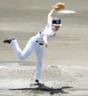 　ライブＢＰに登板する石井（撮影・山口登）