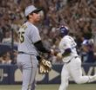 ６回、サノーに２ランを許す神宮（撮影・田中太一）