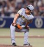 　５回、福永にソロを許す伊藤将（撮影・田中太一）