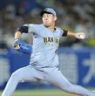 ヤクルト戦で力投する桐敷（９月２日）