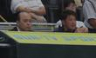 解説を務める岡田彰布オーナー付顧問（左）と能見篤史氏（撮影・西田忠信）