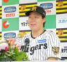 月間スカパー！サヨナラ賞を受賞した大山（撮影・西田忠信）