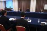 阪神のドラフト前日スカウト会議（撮影・堀内翔）