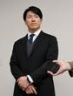 戦力外通告を受け、会見する長坂（撮影・田中太一）