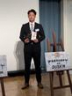 最優秀防御率、ベストナインを受賞した四国ＩＬｐ徳島の山下